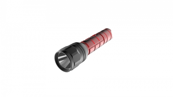 Starke lange Taschenlampe XMLs T6 Zeit der Arbeit 1x18650 wieder aufladbare handliche super helle IP67 des heißen Verkaufs des Sicherheitsbeamten