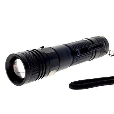 XPE-Glühen-Knopf MikroGewitterleuchte usb, LED-Fokus-Strahln-Taschenlampe