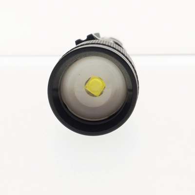 Taschenlampen-hohes Lumen-Aluminiumlegierungs-Material Druckknopf Cree-AA EDC LED