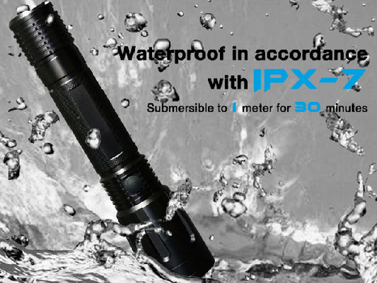 Der hohen Leistung Wasserbeständigkeit der Strafverfolgungs-taktische Taschenlampen-IPX7