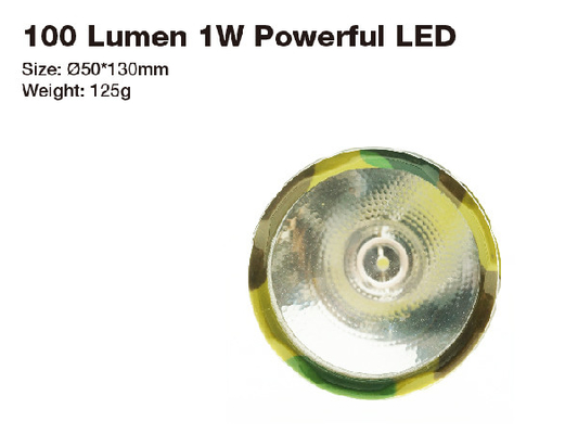 Handliches Format 1W LED schließen wieder aufladbare Fackel IPX3 10 Stunden helle Laufzeit-an