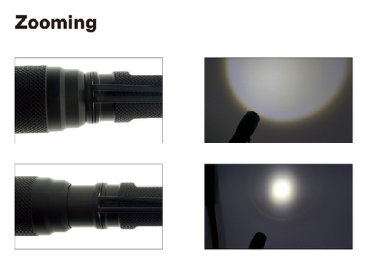 traditionell handsize geführte laut summende Taschenlampe des hohen Lumens der Batterien 2*AA handlicher Cree für EDC
