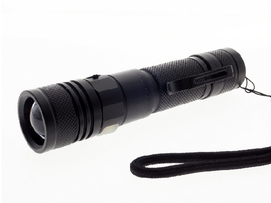 Tragbares wieder aufladbares Taschenlampen-Vertrags-Glühen EDC LED mit Mikro-USB Aufladung