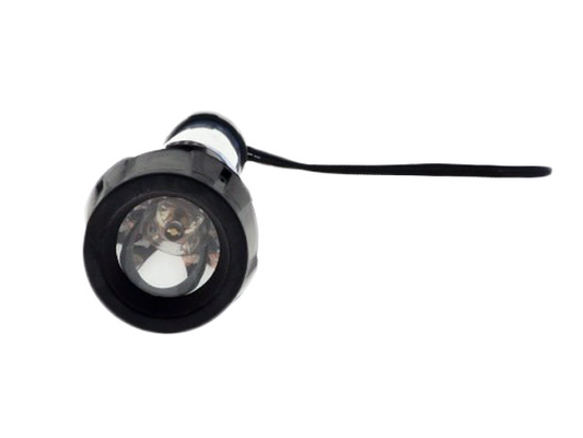100 Lumen-angetriebene Solartaschenlampe, ABS Plastik geführte Taschenlampen-Fackel