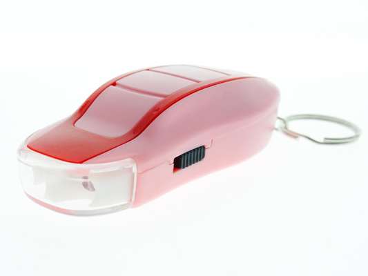 Minitaschenlampen-Plastik größe Keychain-Dynamo-LED 80 * 44 * 25mm