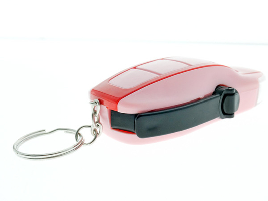 Minitaschenlampen-Plastik größe Keychain-Dynamo-LED 80 * 44 * 25mm