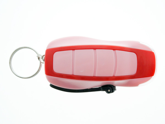 Minitaschenlampen-Plastik größe Keychain-Dynamo-LED 80 * 44 * 25mm
