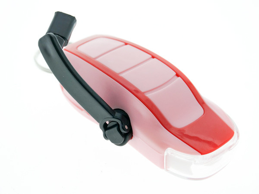 Minitaschenlampen-Plastik größe Keychain-Dynamo-LED 80 * 44 * 25mm