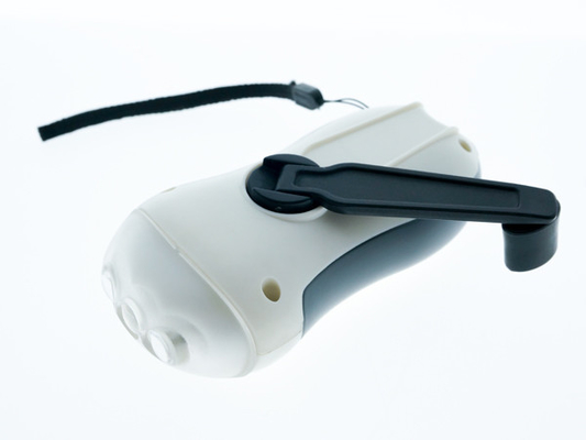 Solar- belastete helle Laufzeit-RoHS Bescheinigung des Dynamo-LED der Taschenlampen-2h