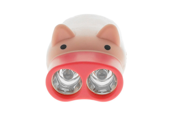 Plastiktaschenlampen-Akku-Schwein-Form-Spielzeug des dynamo-LED mit Abzugsleine