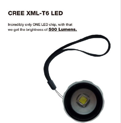 3 * Metallfackel-Trachtenmode XMLs T6 Taschenlampe AAA-Batterien EDC LED