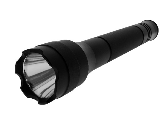Der Aluminiumlegierung Cree-LED Lumen schwarzes Shell Sicherheits-Taschenlampen-1500 färben