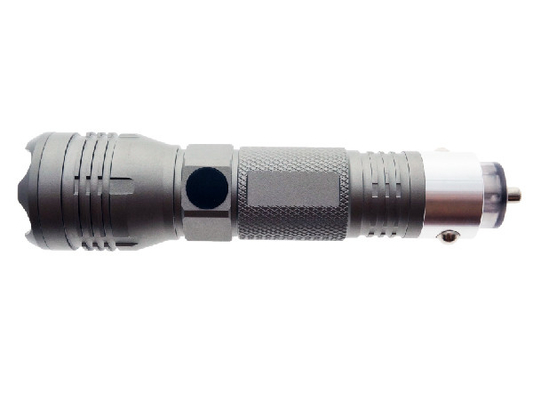 12V - Auto 24V, das wieder aufladbares LED-Taschenlampen-Aluminiumlegierungs-Material auflädt