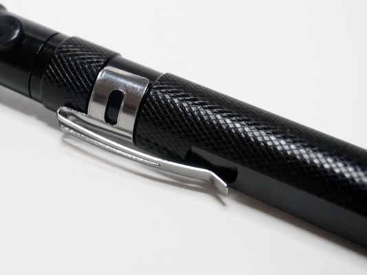 Stift-Taschenlampen-Erweiterungs-Art Drucktastenschalter der Aluminiumlegierungs-magnetische LED