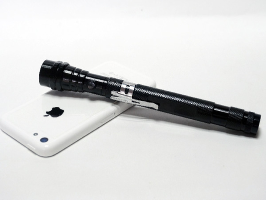 Imprägniern teleskopische LED Stift-Taschenlampe 120cd IPX4 der 2 Magnet-aufheben Werkzeuge