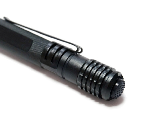 Gravierte taktische Stift-Taschenlampen-flache Linsen-Art der Aluminiumlegierungs-2AAA