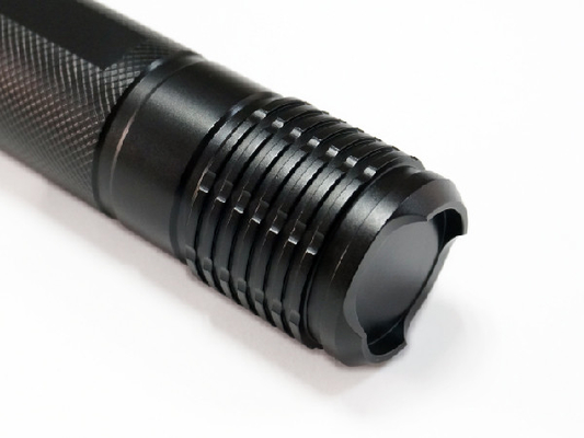 Strafverfolgungs-Taschenlampe geführte Fackel-hohe Lumen-Schwarz-Farbe A6063 Atex