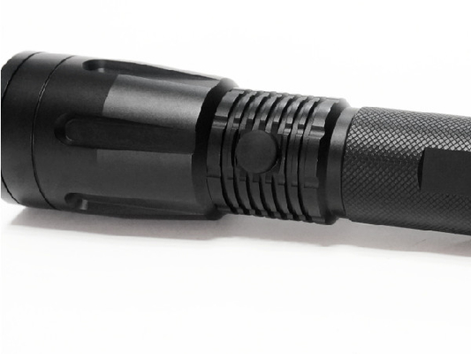 Des lauten Summens schwarze Farbhaupttemperatur der Strafverfolgungs-Taschenlampen-10W 6400K