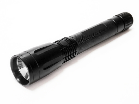 Des lauten Summens schwarze Farbhaupttemperatur der Strafverfolgungs-Taschenlampen-10W 6400K