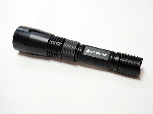 Wieder aufladbarer Militärgrad EDC LED Taschenlampen-500LM 6W mit flacher Linse
