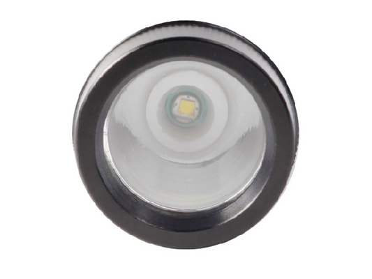 Taschenlampen-Schwarz-Farbe EDC-Helligkeit Cree-LED Keychain mit rotem Filter