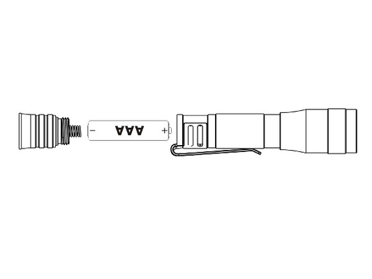 Handder polizei-LED Keychain Spitzenleistung Taschenlampen-hohen der Leistungsfähigkeits-0.6W