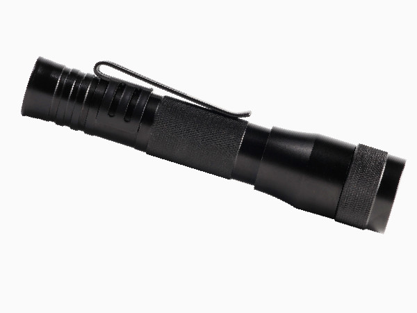 Wasserdichte Tasche führte Schlüsselring-Taschenlampe, schwarze Farbekleine Keychain-Taschenlampe